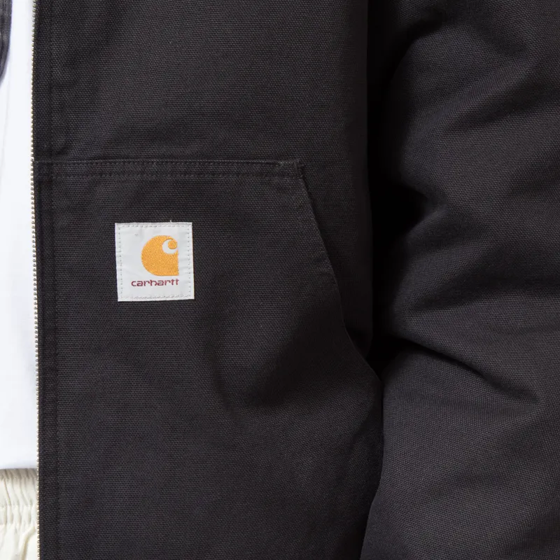 Carhartt WIP Ravon Jacket Black Heavy Stonewash-7