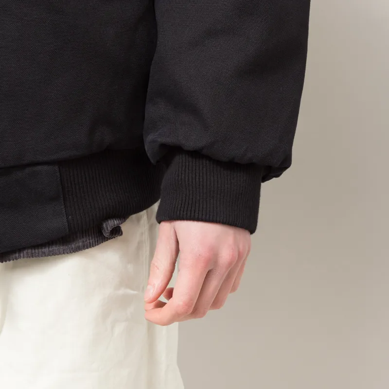 Carhartt WIP Ravon Jacket Black Heavy Stonewash-11