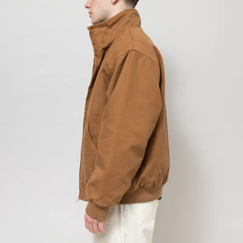 Carhartt WIP Ravon Jacket Hamilton Brown Heavy Stonewash-3