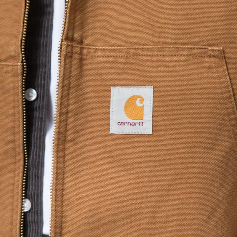 Carhartt WIP Ravon Jacket Hamilton Brown Heavy Stonewash-8