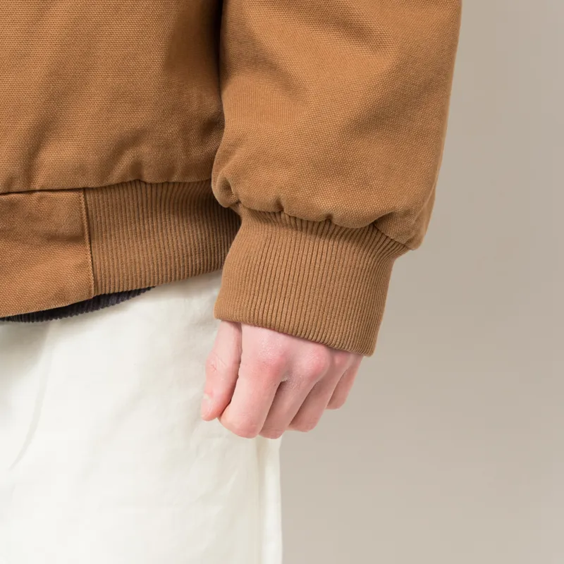 Carhartt WIP Ravon Jacket Hamilton Brown Heavy Stonewash-11