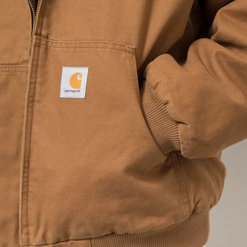 Carhartt WIP Ravon Jacket Hamilton Brown Heavy Stonewash-9