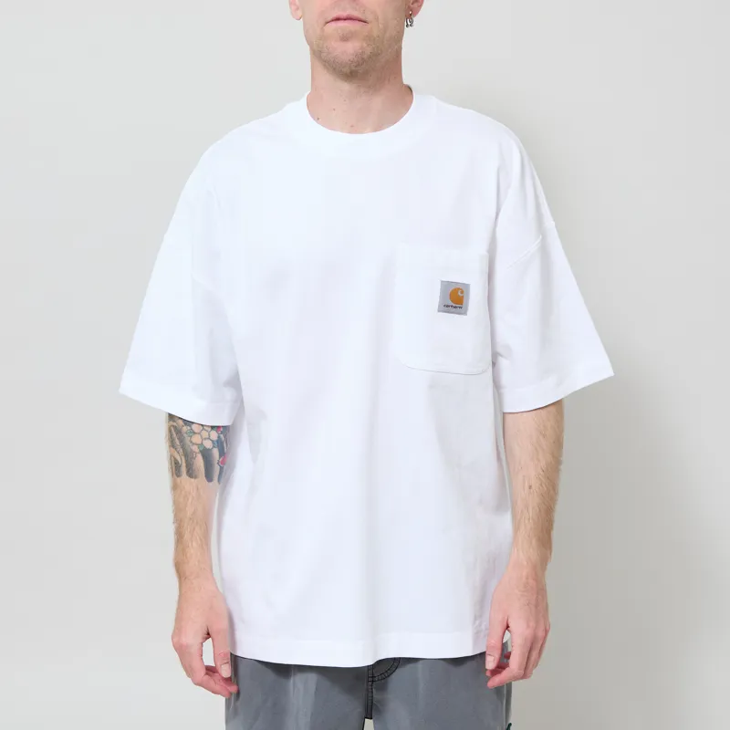 Carhartt WIP Work Pocket T Shirt White