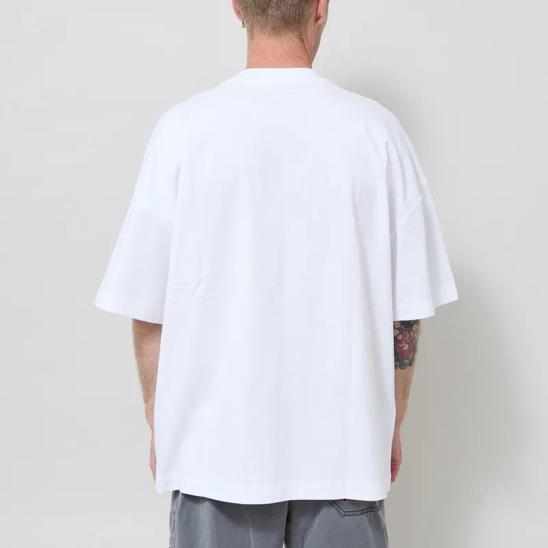 Carhartt WIP Work Pocket T Shirt White-2