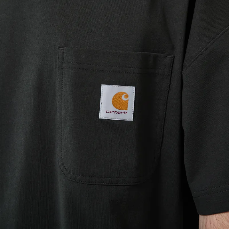 Carhartt WIP Work Pocket T Shirt Raven-6