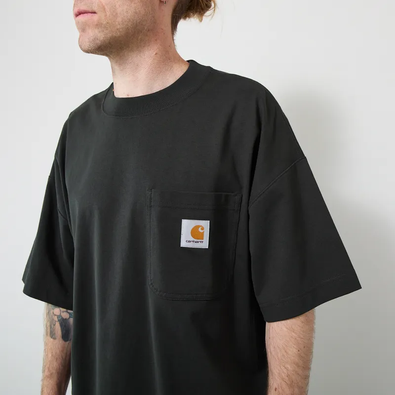 Carhartt WIP Work Pocket T Shirt Raven-3