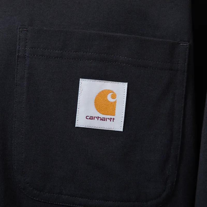 Carhartt WIP Work Pocket T Shirt Black-5