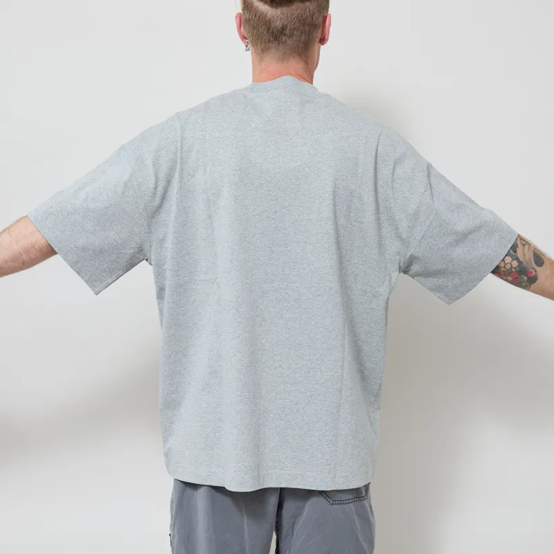Carhartt WIP Work Pocket T Shirt Grey Heather-2
