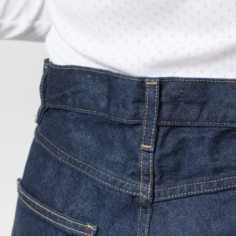 Carhartt WIP Womens Brandon Shorts Blue Rinsed-5