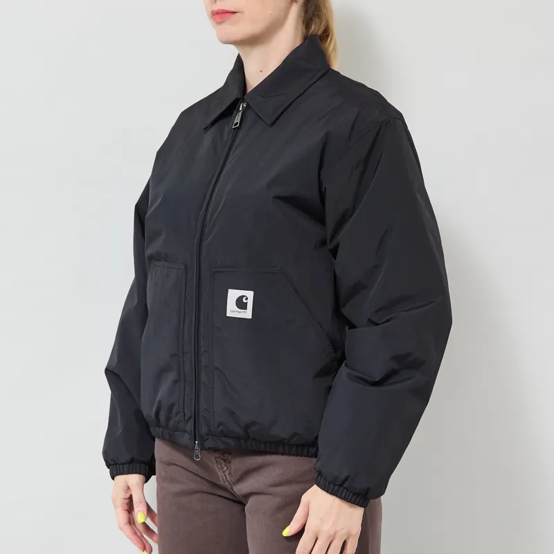 Carhartt WIP Womens Stanwood Jacket Black-1