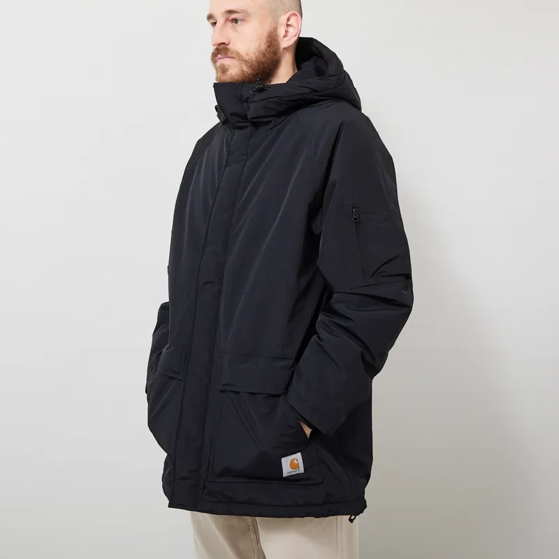 Carhartt WIP Stanwood Parka Black-2