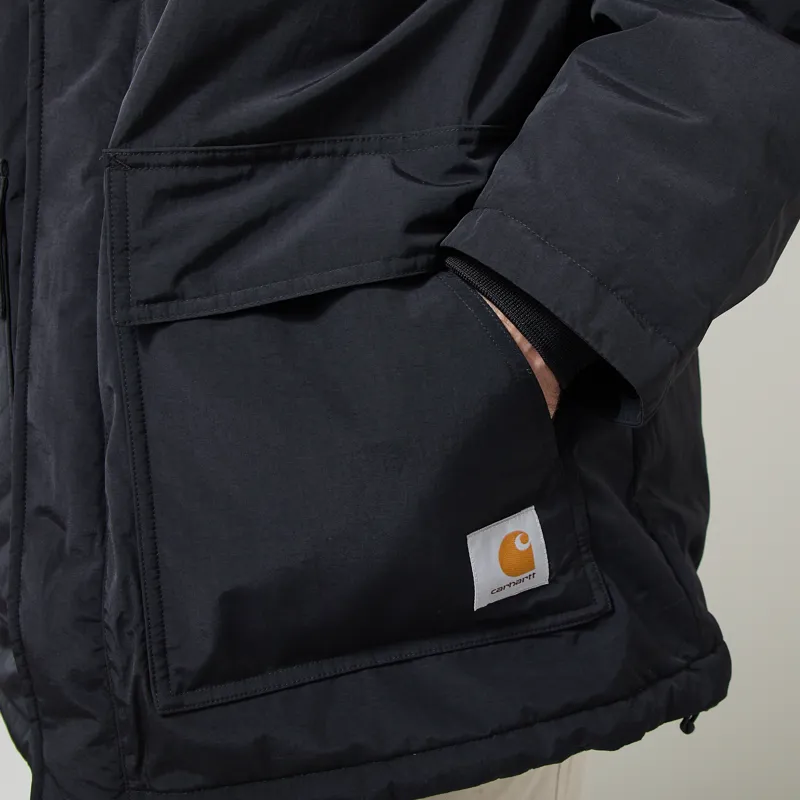 Carhartt WIP Stanwood Parka Black-9