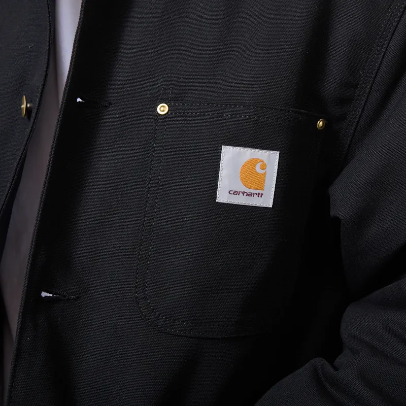 Carhartt WIP OG Chore Coat Black Rigid-4