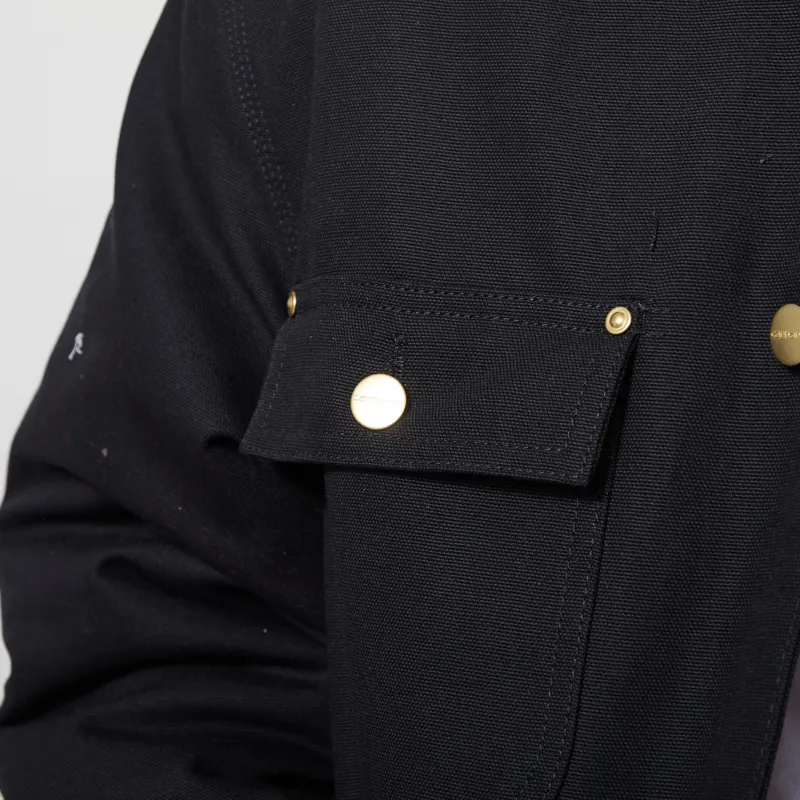 Carhartt WIP OG Chore Coat Black Rigid-5