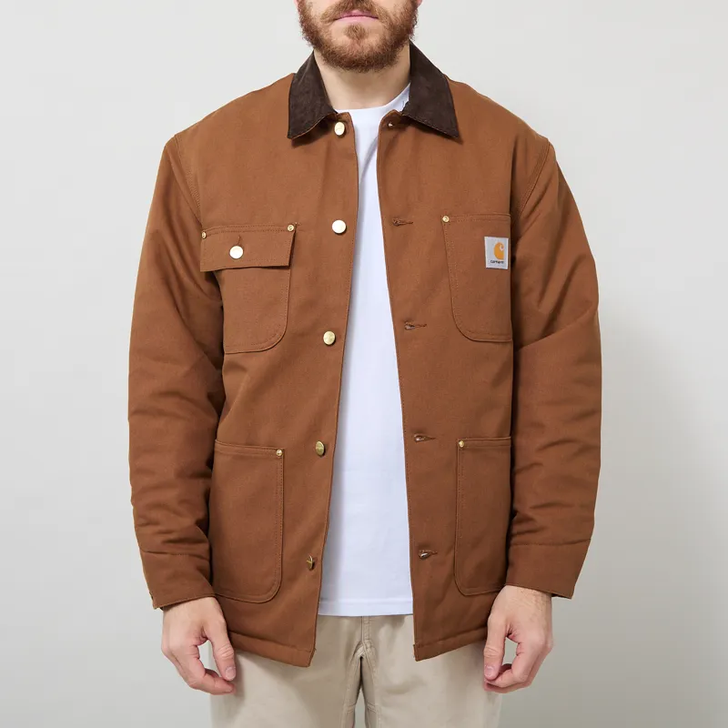 Carhartt WIP OG Chore Coat WIP H Brown Tobacco Rigid