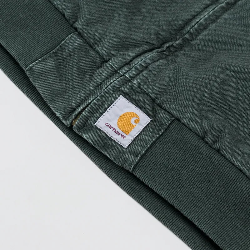 Carhartt WIP OG Santa Fe Jacket Raven Black Stone Canvas-6
