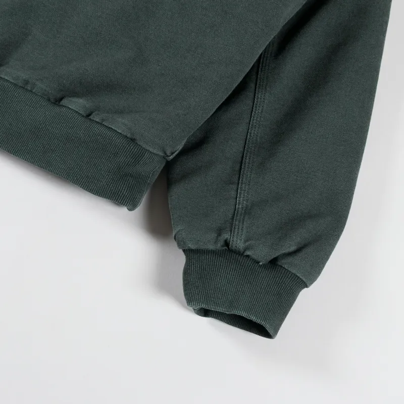 Carhartt WIP OG Santa Fe Jacket Raven Black Stone Canvas-11