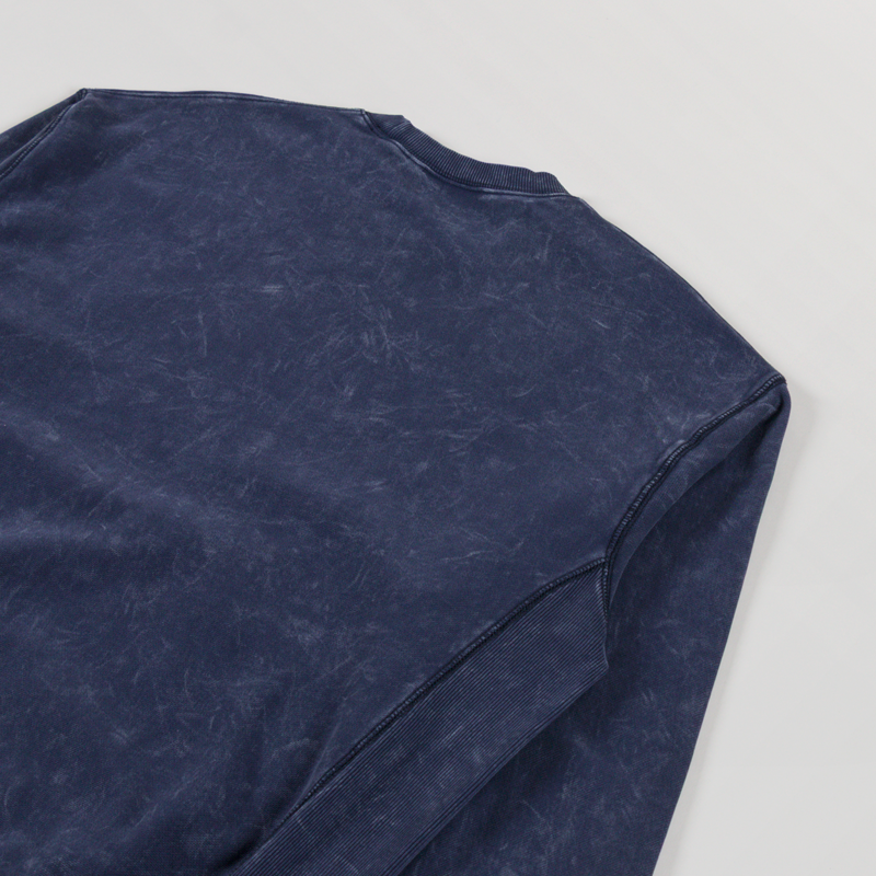 Carhartt WIP Lambert Sweatshirt Dark Navy Moon Wash-3
