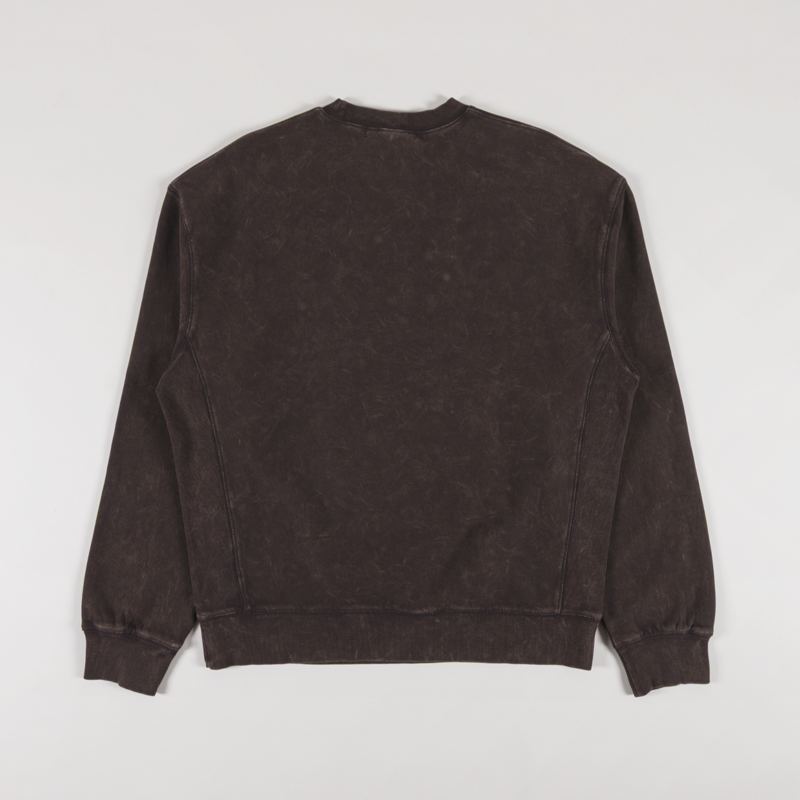 Carhartt WIP Lambert Sweatshirt Tobacco Moon Wash-1