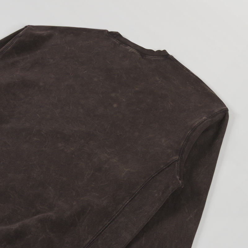 Carhartt WIP Lambert Sweatshirt Tobacco Moon Wash-3