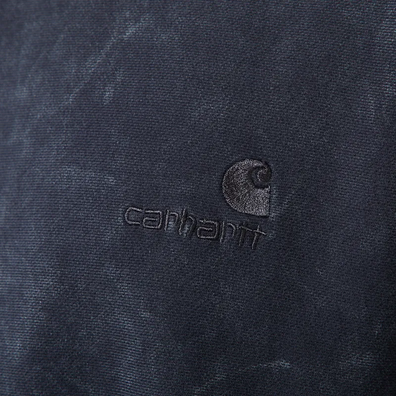 Carhartt WIP Lambert Sweatshirt Black Moon Wash-4
