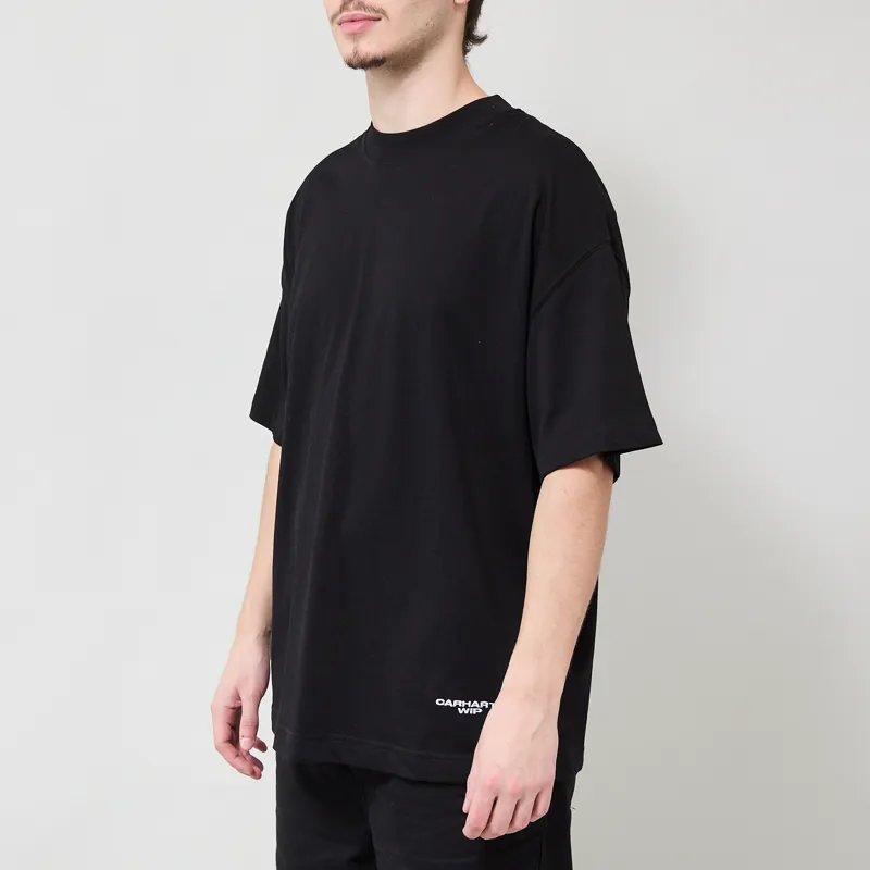 Carhartt WIP Chapter T Shirt Black White-1