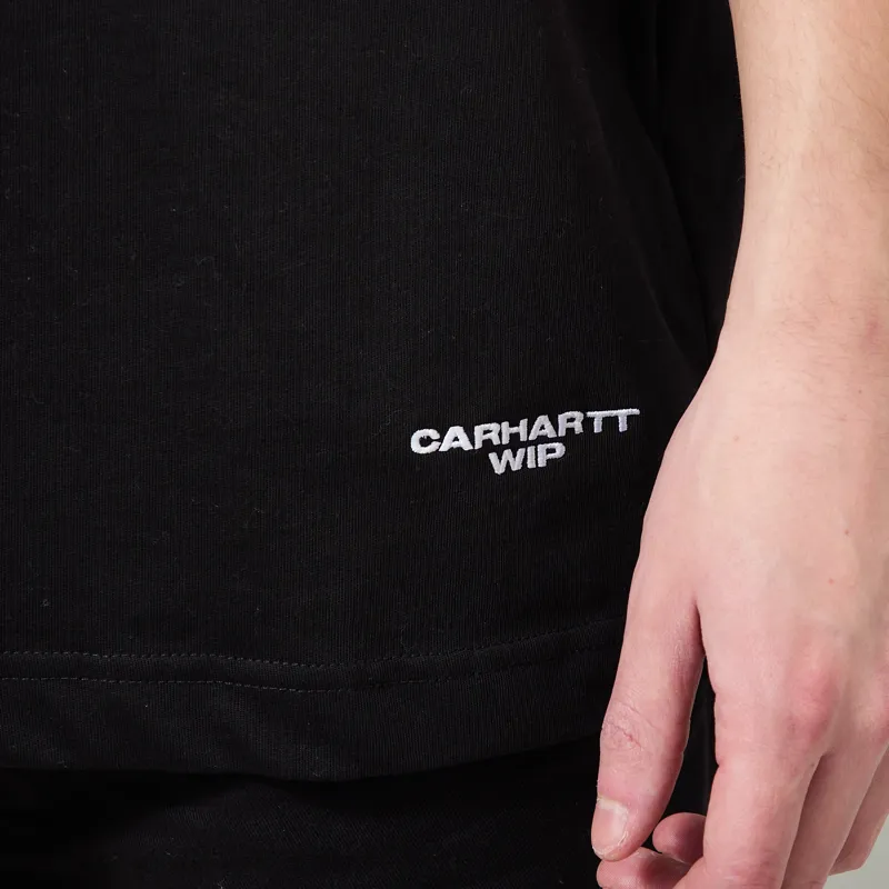 Carhartt WIP Chapter T Shirt Black White-4