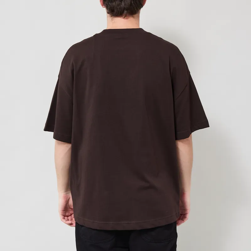 Carhartt WIP Chapter T Shirt Tobacco White-2