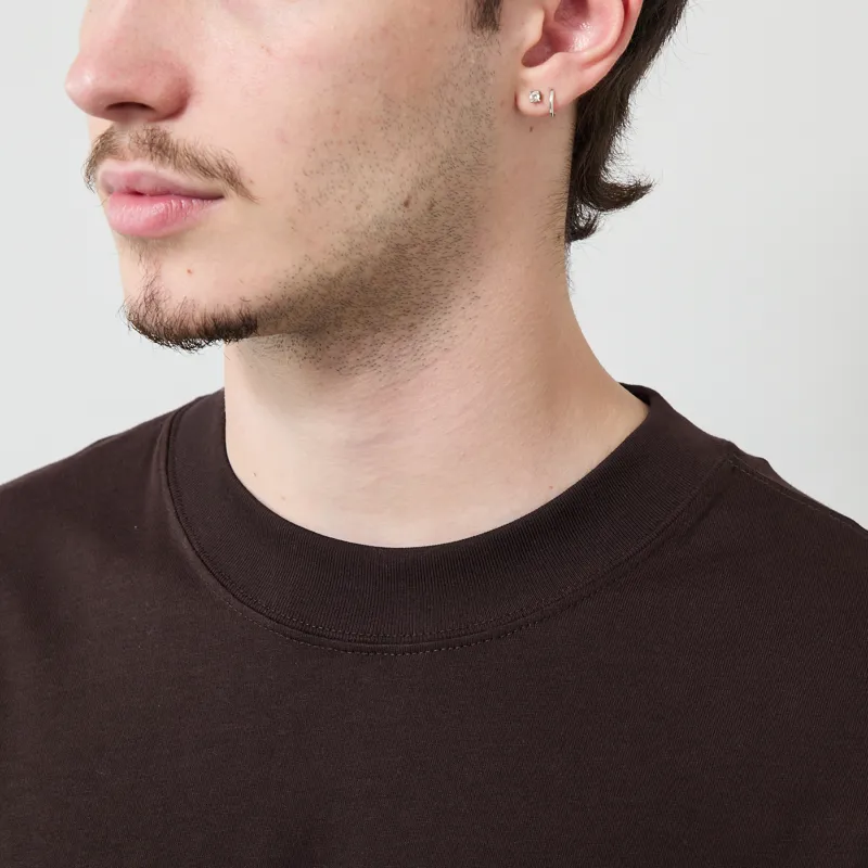 Carhartt WIP Chapter T Shirt Tobacco White-3