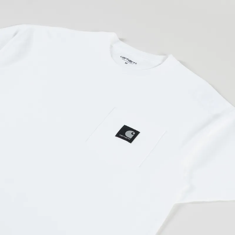 Carhartt WIP OG Loose Pocket T Shirt White-1