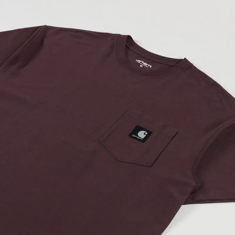 Carhartt WIP OG Loose Pocket T Shirt Palisander-1