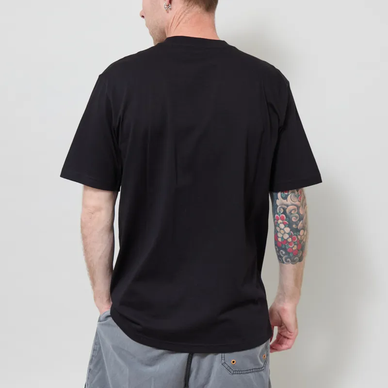 Carhartt WIP Small Heart T Shirt Black-2