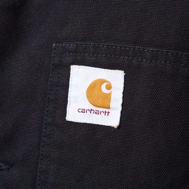 Carhartt WIP Lander Coat Black Stone Washed-5