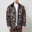 Carhartt WIP Lander Coat Camo Feather Tree Black Stone Washed