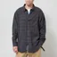 Carhartt WIP Long Sleeve Todrick Shirt Houndstooth Blue