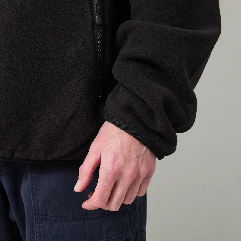 Carhartt WIP Edmore Half Zip Sweatshirt Black White-7