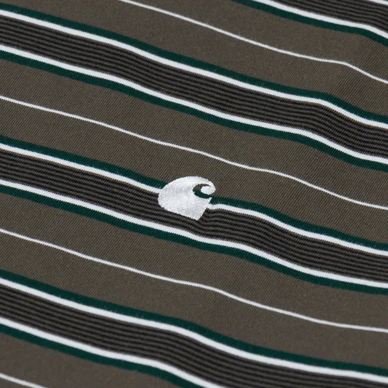 Carhartt WIP Bronson T Shirt Stripe Cypress-2