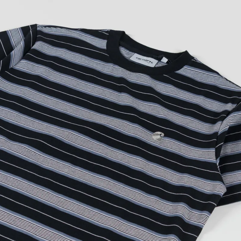 Carhartt WIP Bronson T Shirt Stripe Black-1