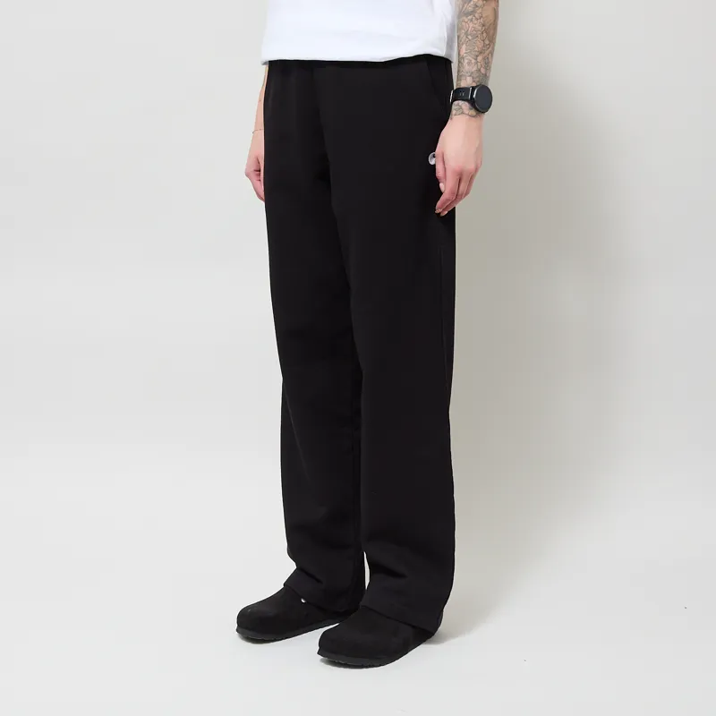 Carhartt WIP Womens Cassie Sweat Pants Black Silver-1