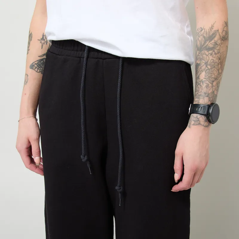 Carhartt WIP Womens Cassie Sweat Pants Black Silver-3