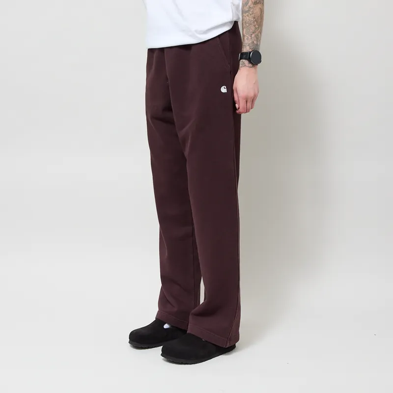 Carhartt WIP Womens Cassie Sweat Pants Palisander Silver-1