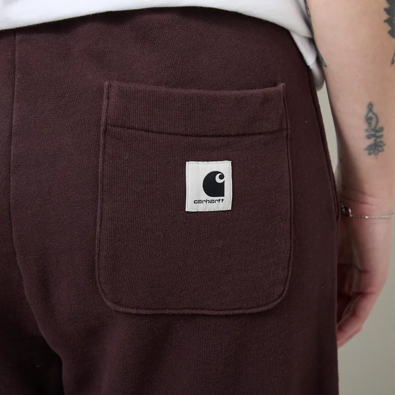 Carhartt WIP Womens Cassie Sweat Pants Palisander Silver-7