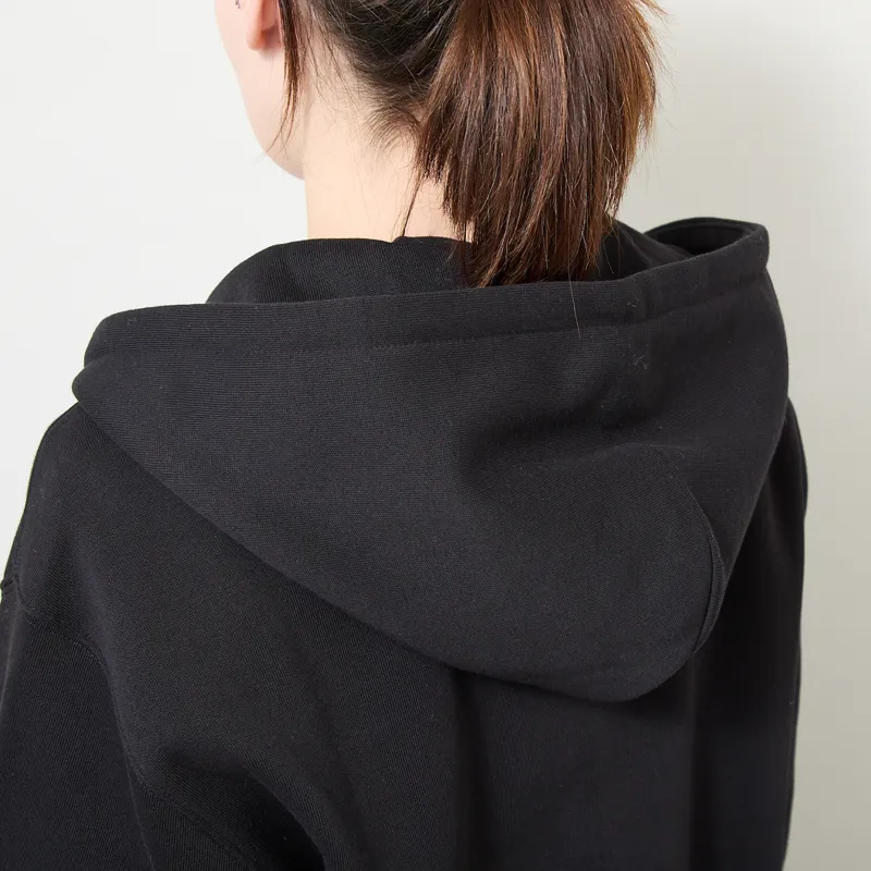 Carhartt WIP Womens Hooded Small Heart Patch Jacket Black-4