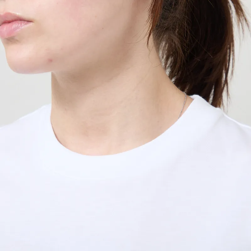 Carhartt WIP Womens Pocket Small Heart T Shirt White Red-3