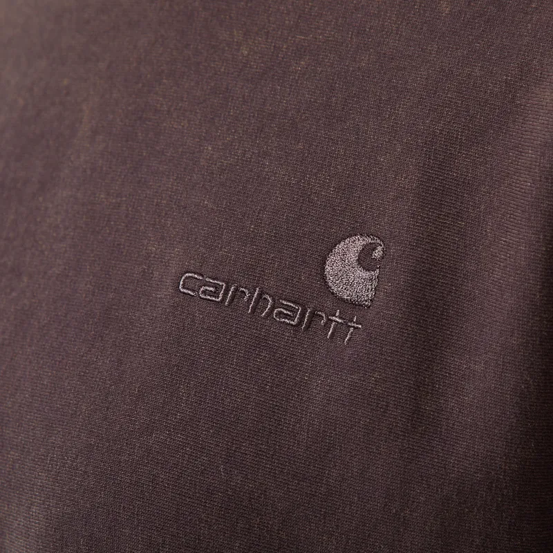 Carhartt WIP Womens Lambert T Shirt Tobacco Moon Wash-4