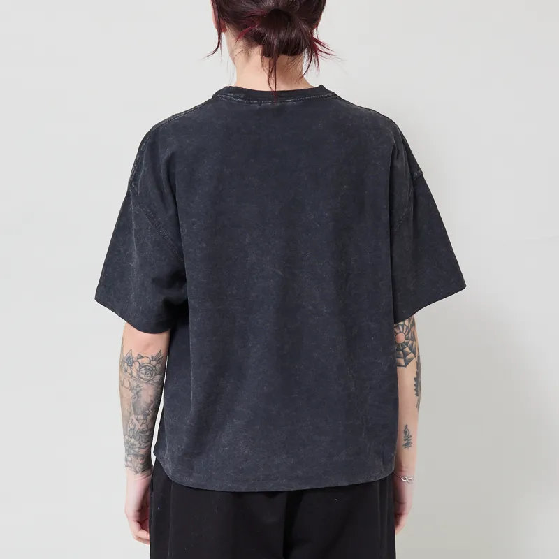 Carhartt WIP Womens Lambert T Shirt Black Moon Wash-2