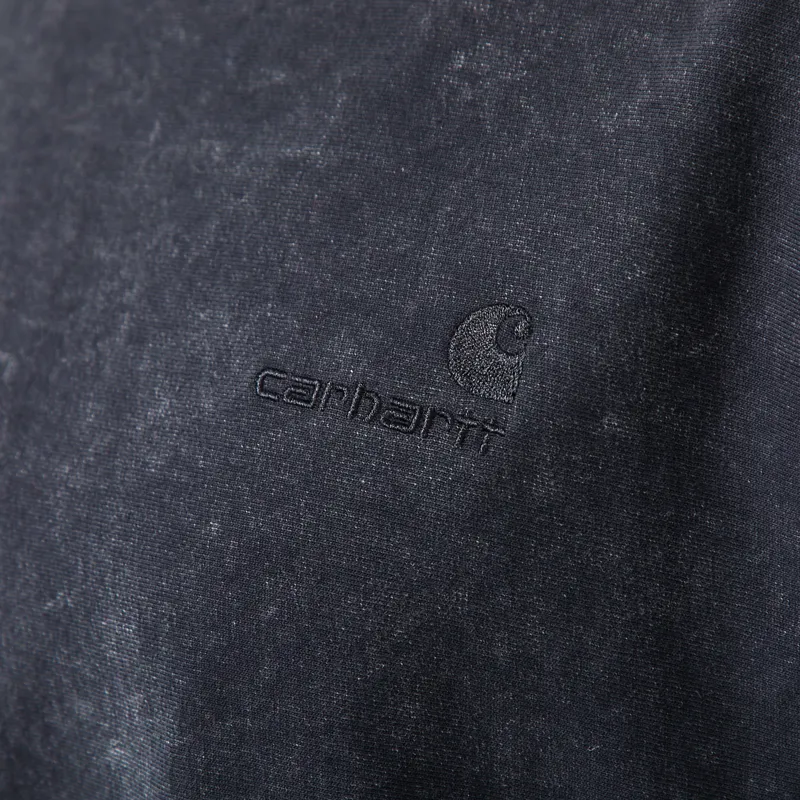 Carhartt WIP Womens Lambert T Shirt Black Moon Wash-4