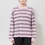 Carhartt WIP Womens Bronson Polo Stripe Hortensia