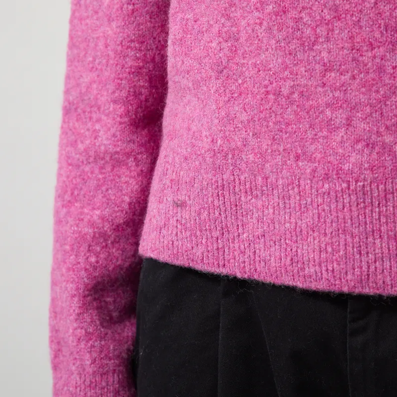 Carhartt WIP Womens Curtis Sweater Tangled Hortensia-7