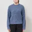 Carhartt WIP Womens Curtis Sweater Tangled Shady Blue